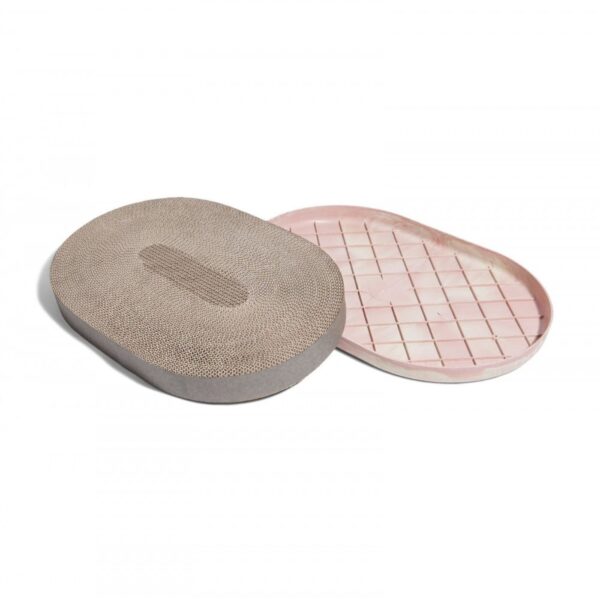Zee.Cat Tiragraffi Light Pink 5x45,5x30cm - Stabile e completamente antiscivolo