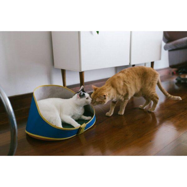 Zee.Cat Bed Polo Cuccia per Gatti 27x46x23 cm - Massimo confort per il gatto