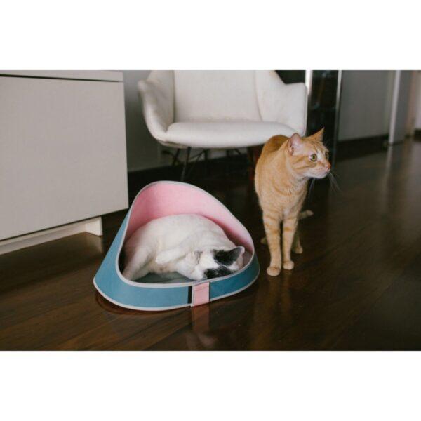 Zee.Cat Bed Kombucha Cuccia per Gatti 27x46x23 cm - Massimo confort per il gatto