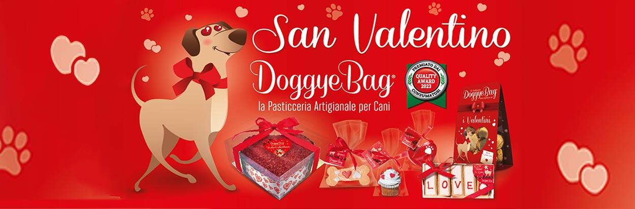 Doggyebag Biscotti San Valentino per cani Pasticceria Artigianale per Cani