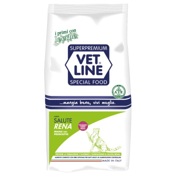 Vet Line Linea Salute Rena Maiale con Prosciutto per Gatti Adulti VetLine