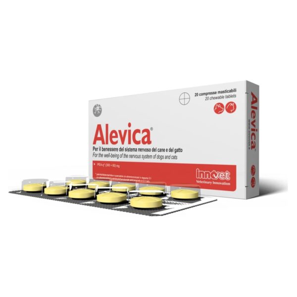 Innovet Alevica® Integratore Compresse Masticabili per Cani e Gatti - 20 Compresse