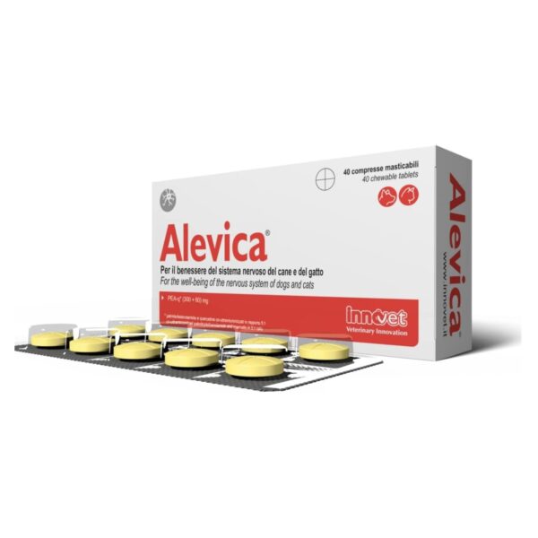 Innovet Alevica® Integratore Compresse Masticabili per Cani e Gatti - 40 Compresse