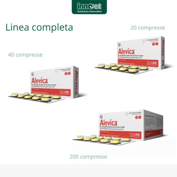 Innovet Alevica® Integratore Compresse Masticabili per Cani e Gatti
