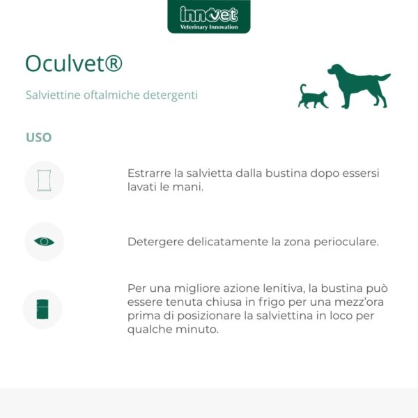 Innovet Oculvet® Salviettine - Uso