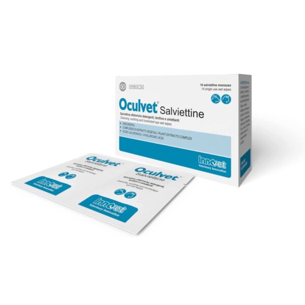 Oculvet Salviettine Monouso per Cani e Gatti 14 Bustine Innovet