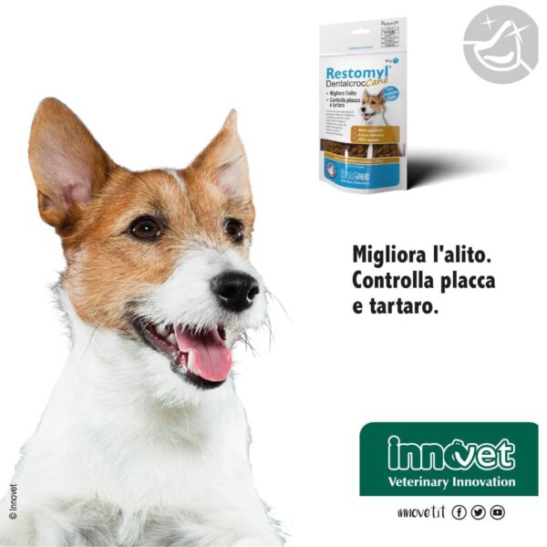 Innovet Restomyl® Dentalcroc per Cani di Piccola Taglia 60g