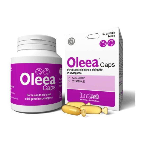 Innovet Oleea® Caps 60 Capsule per Cani e Gatti in Sovrappeso