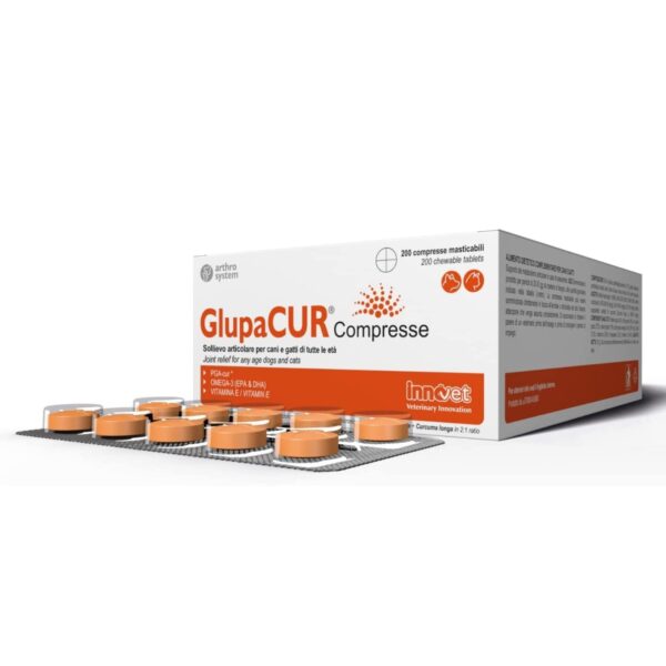 Innovet Glupacur® Compresse per Cani e Gatti - 200 Compresse