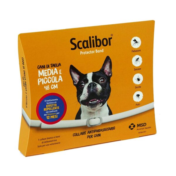 Scalibor Collare Antiparassitario per Cani - Per cani taglia piccola-media