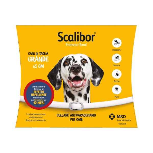 Scalibor Collare Antiparassitario per Cani - Per cani taglia grande