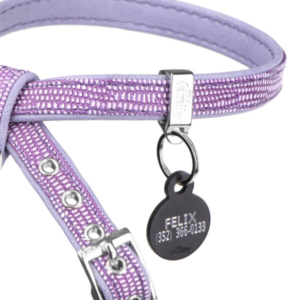 MyFamily Pettorina Saint Tropez in Similpelle Lilla per Cani - Creata in similpelle