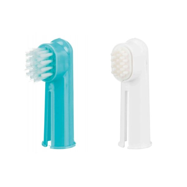 Trixie Set di Spazzolini da Dito per Cani e Gatti 2pz