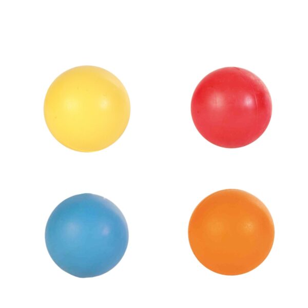 Trixie Gioco per Cani Palla Piena Pesante Senza Suono in Gomma Naturale Colori Assortiti