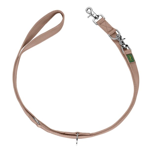 Hunter Guinzaglio Regolabile Inari 20/200 in Poliestere per Cani - Variante beige