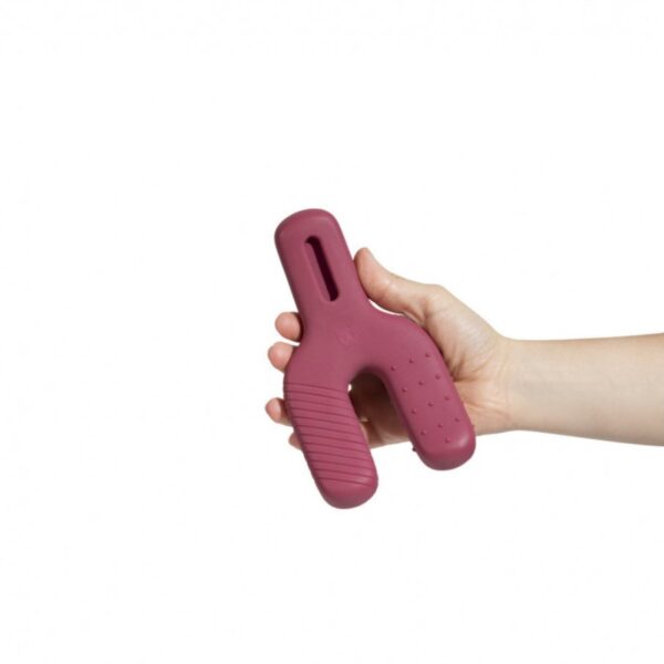 Zee.Dog Gioco per Cani Wishbone in Gomma - Dotato di cavità per il biscotto o il premietto