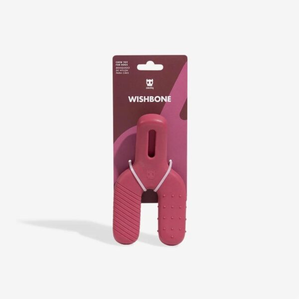 Zee.Dog Gioco per Cani Wishbone in Gomma - Confezione