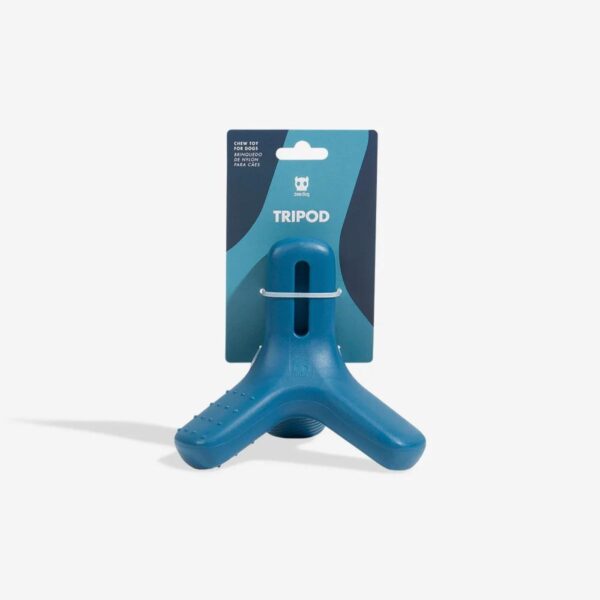 Zee.Dog Gioco per Cani Tripod in Gomma - Confezione