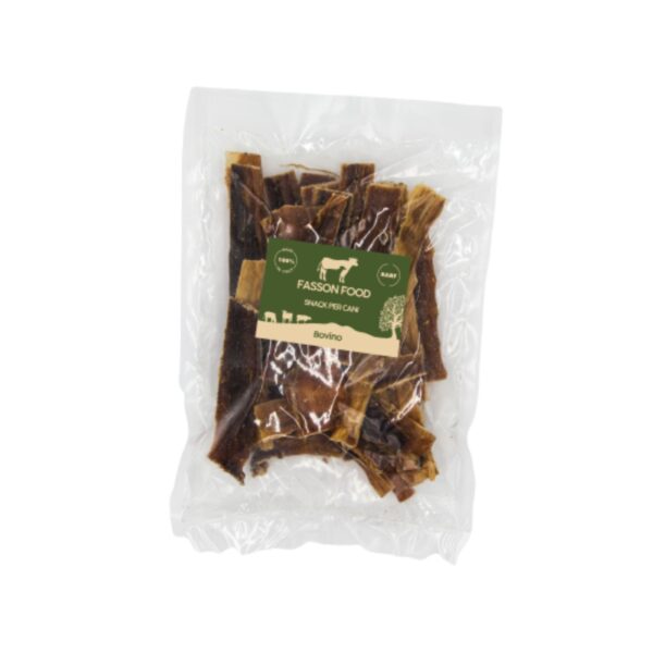 Fasson Food Esofago Bovino Aperto Filiera Piemontese - Formato 200g