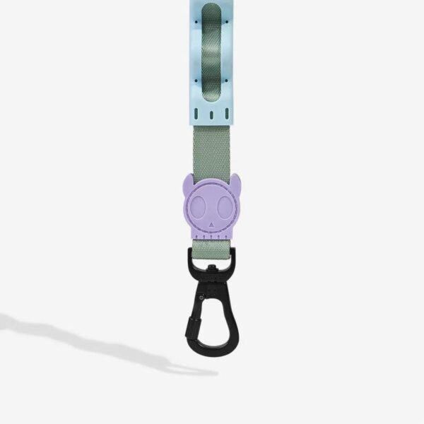 Zee.Dog Guinzaglio Ammortizzato Peach per Cani - Moschettone in alluminio con rotazione a 360°