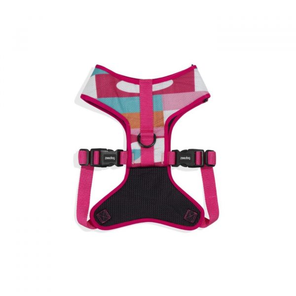 Zee.Dog Pettorina Regolabile Air Mesh Bloom per Cani - Delicata sul pelo