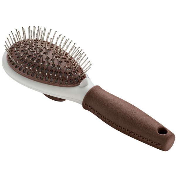 Hunter Spazzola Spa Autopulente Large 22,5 cm per Cani