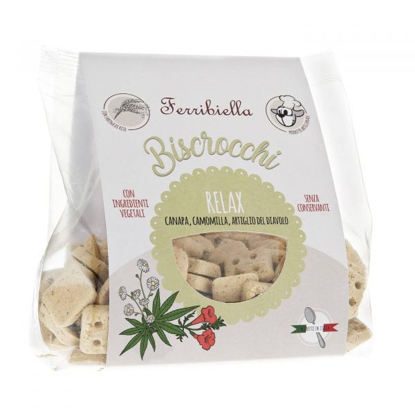 Ferribiella Biscrocchi Relax Biscotti per Cani 400g