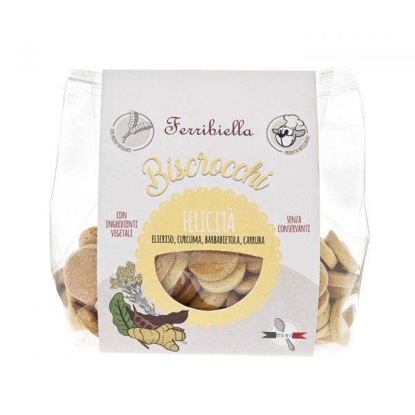 Ferribiella Biscrocchi Felicità Biscotti per Cani 400g - Confezione