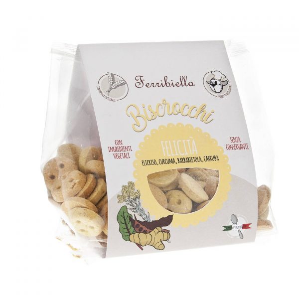 Ferribiella Biscrocchi Felicità Biscotti per Cani 400g - Confezione