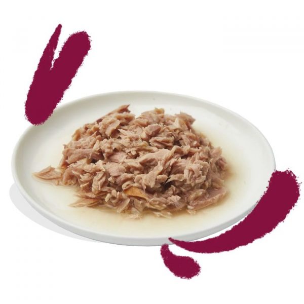Edgard & Cooper Sfilaccetti Tonno Fresco e Pollo in Brodo di Pesce per Gatti Adulti 70g