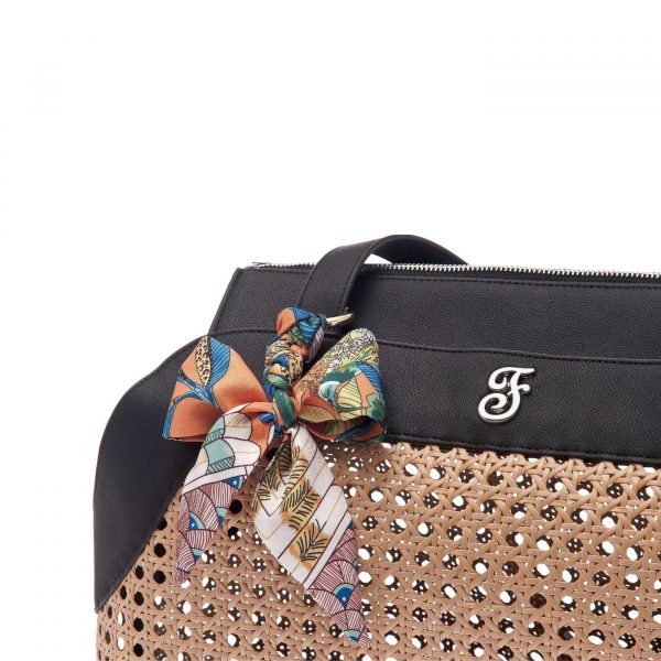Ferribiella Borsa Trasportino Musa Nera 40x30x20cm per Cani - Dettagli