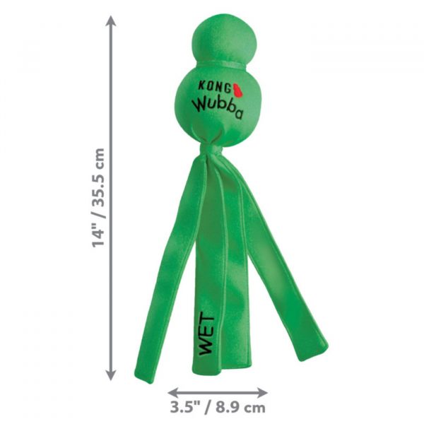 kong wubba wet galleggiante gioco per cani colori assortiti - Dimensioni L