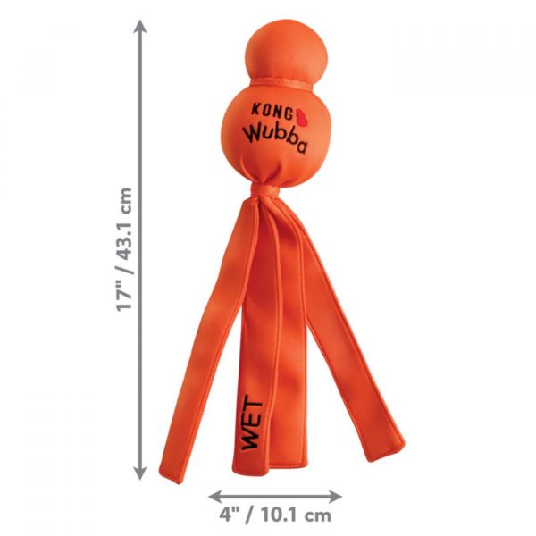 kong wubba wet galleggiante gioco per cani colori assortiti - Dimensioni XL
