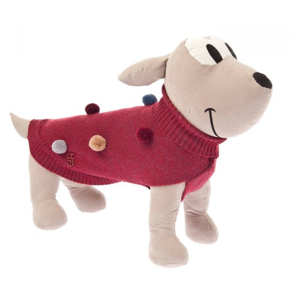 Ferribiella Maglioncino Bonbon Bordeaux per Cani