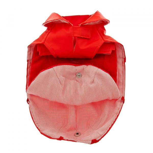 Ferribiella Impermeabile Classic Rosso per Cani - Imbottitura removibile