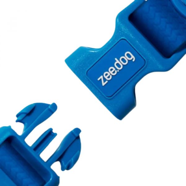 Zee.Dog Collare per Cani Regolabile Linea Neopro Blu - Chiusura