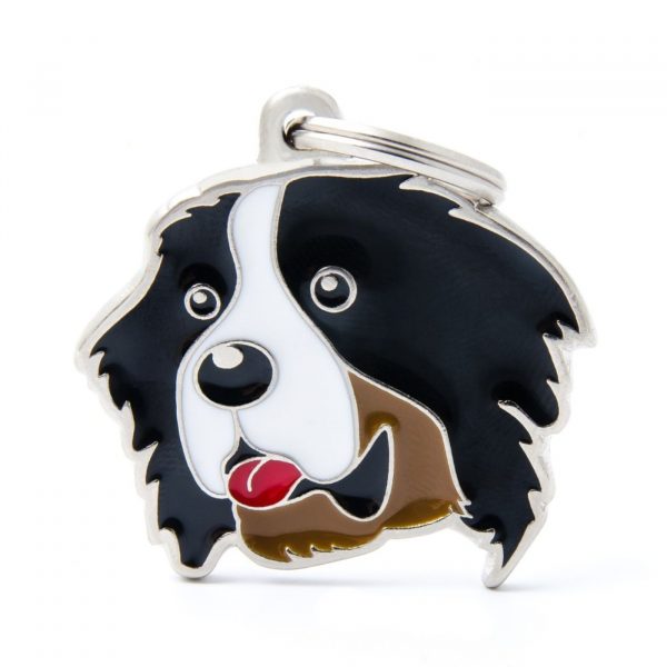 MyFamily Medaglietta per Cani Personalizzabile Bernese Friends