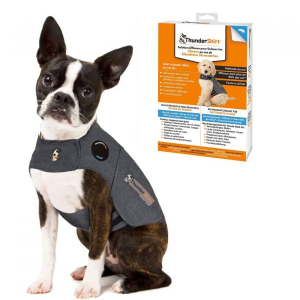 Thundershirt Dog Gilet Grigio per Cani