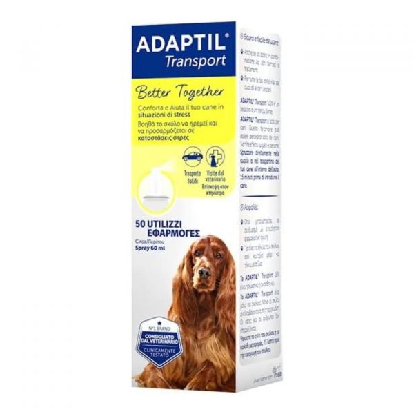 Adaptil® Transport Spray 60ml per Cani