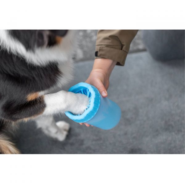 Trixie Pulisci Zampe per Animali in Silicone/Plastica