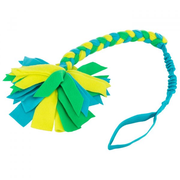Trixie Gioco Bungee per Cani in Pile Intrecciato con Ammortizzatore 85cm