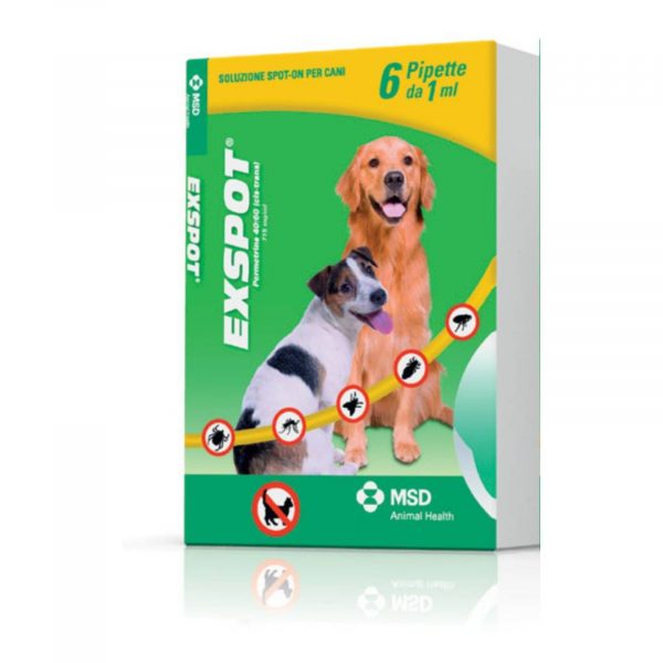 exspot spot on antiparassitario per cani
