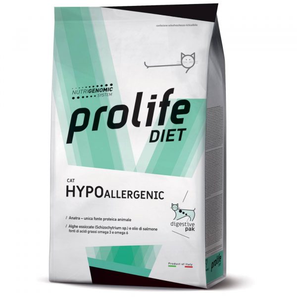 Prolife® Diet Cat Hypoallergenic per Gatti 1,5Kg