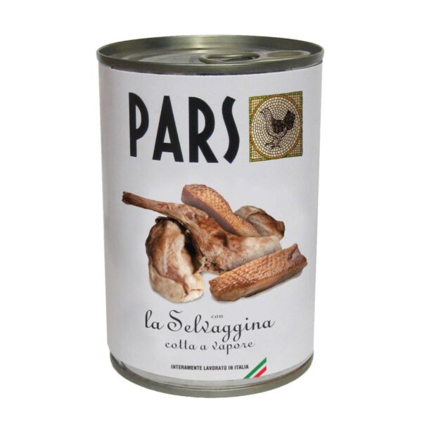 Pars La Selvaggina Pezzetti 405g per Cani e Gatti