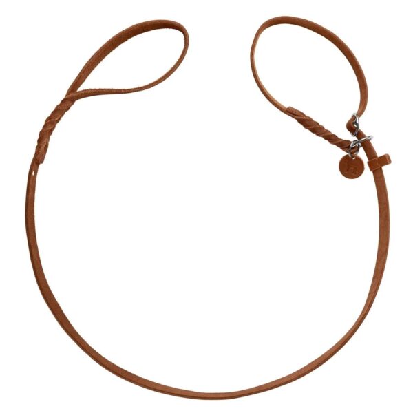 Hunter Guinzaglio Retriever 18/170 in Pelle Color Cognac.