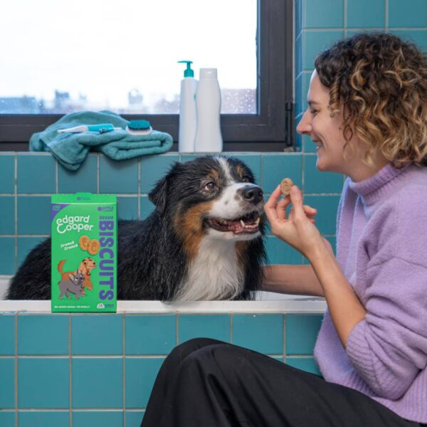 Edgard&Cooper Biscuits Biscotti Vegetali alla Mela per Cani