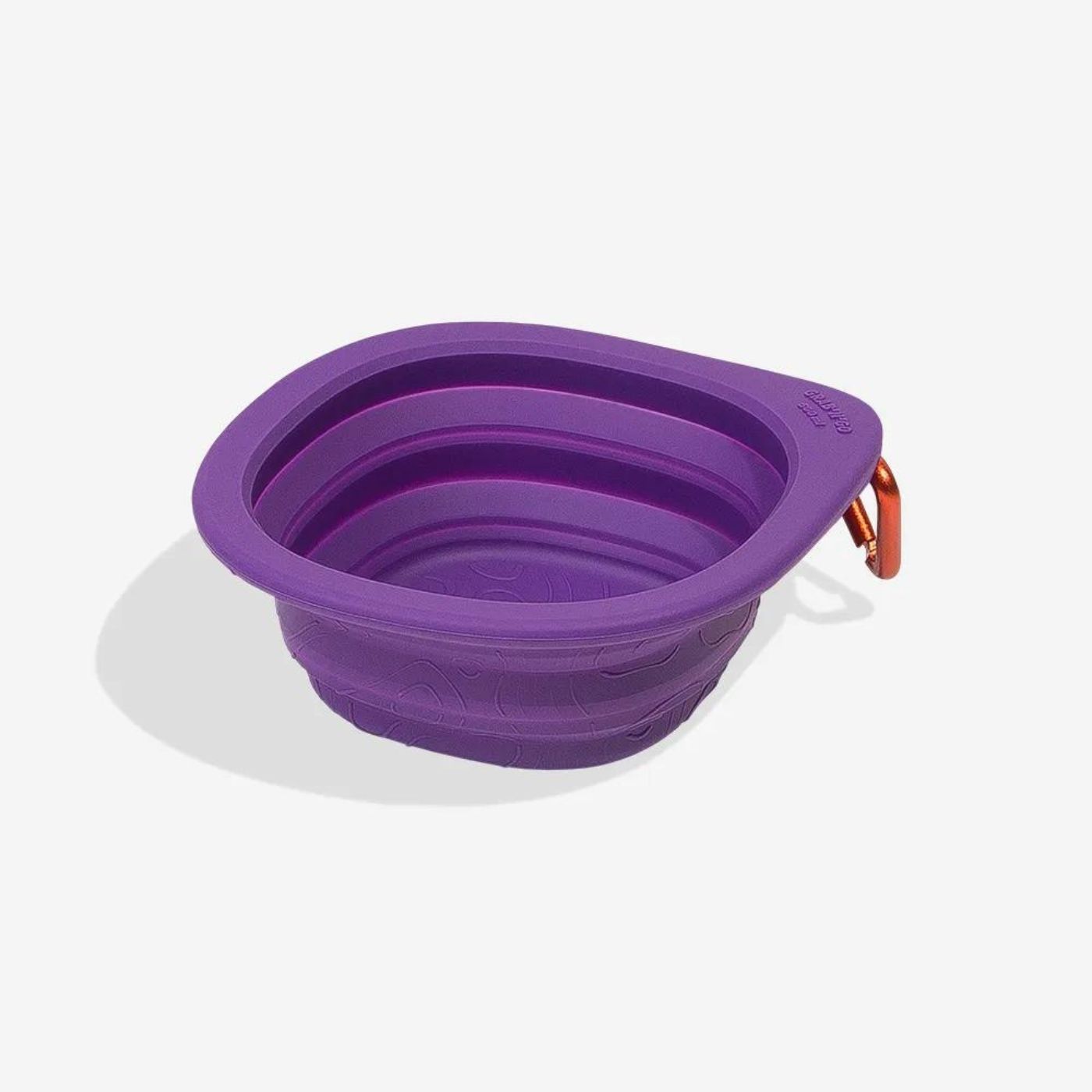Zee.Dog Go Bowl Peak Ciotola da Viaggio Pieghevole in Silicone Viola 600ml