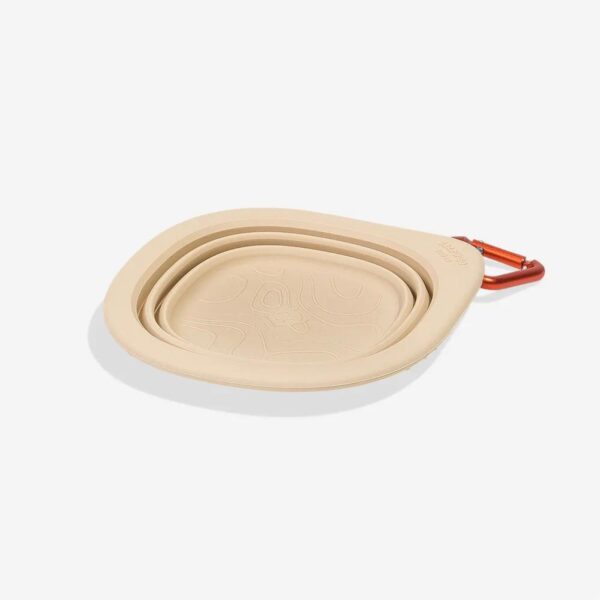Zee.Dog Go Bowl Biscotti Ciotola da Viaggio Pieghevole in Silicone 600ml