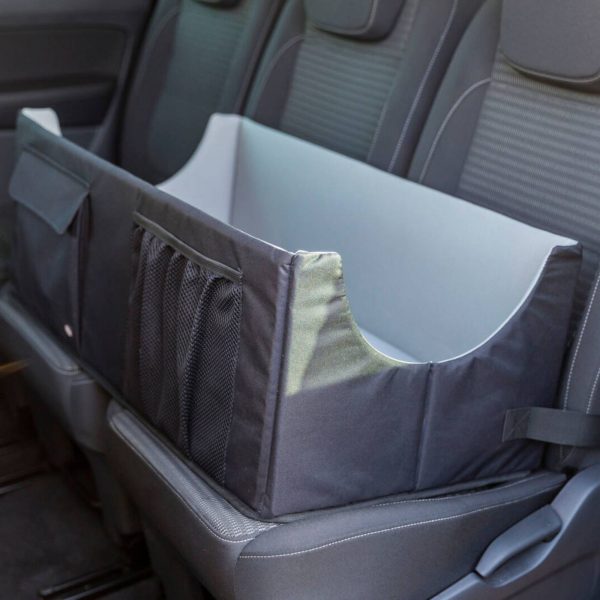 Trixie Cuccia per Automobile Doppia Nero 80x28x39 cm