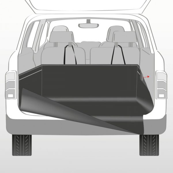 Trixie Copri Baule Bagagliaio 2.10x1.75m Nero